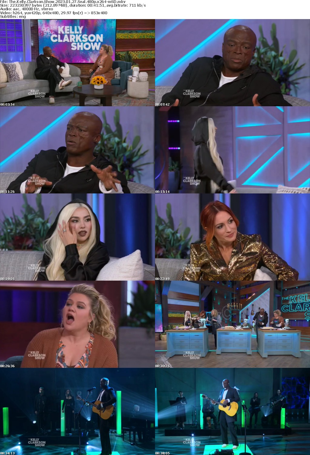 The Kelly Clarkson Show 2023 01 27 Seal 480p x264-mSD