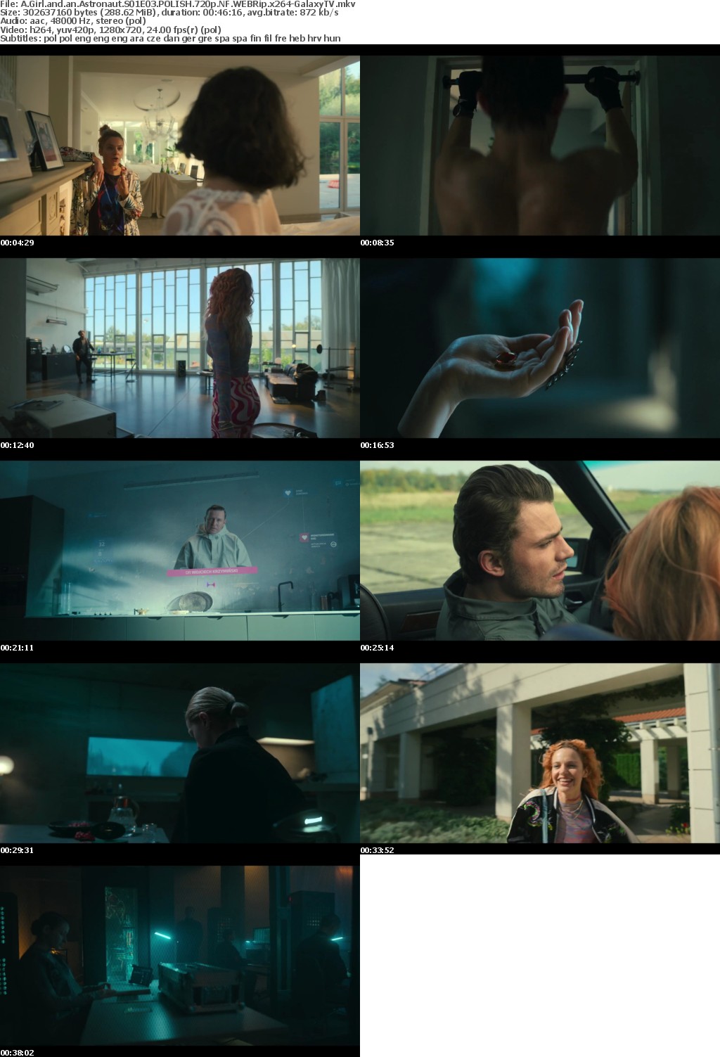 A Girl and an Astronaut S01 COMPLETE POLISH 720p NF WEBRip x264-GalaxyTV