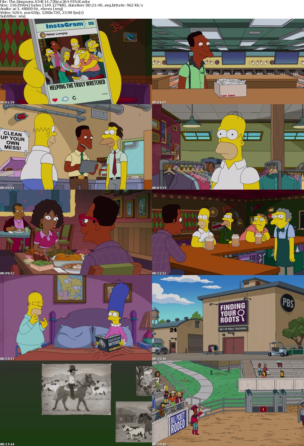 The Simpsons S34E14 720p x264-FENiX