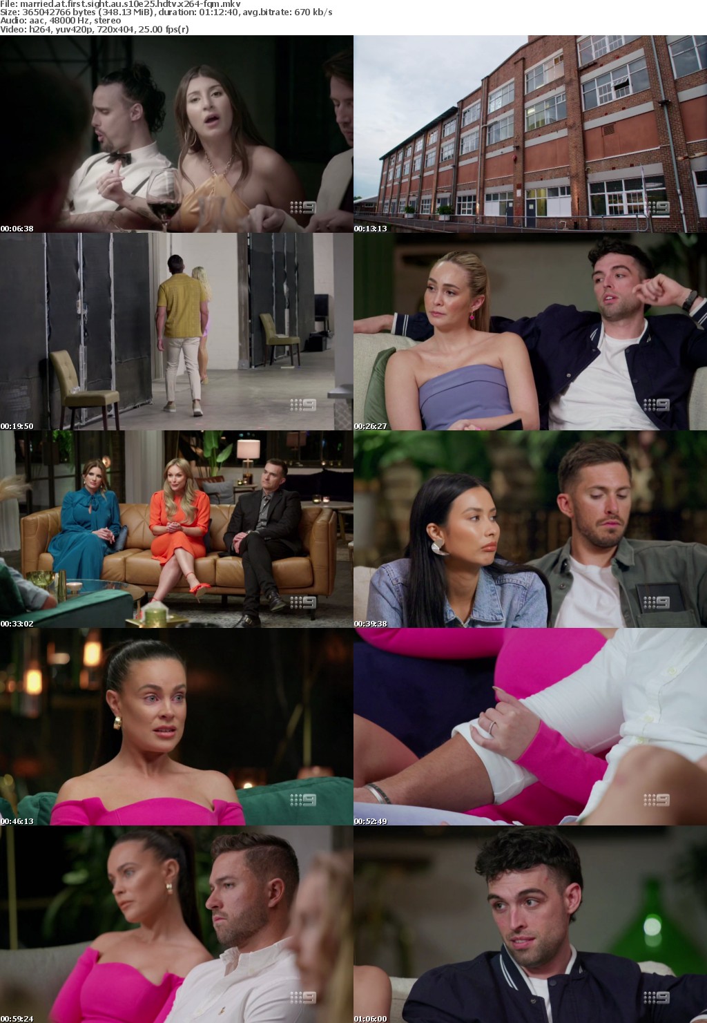 Married At First Sight AU S10E25 HDTV x264-FQM