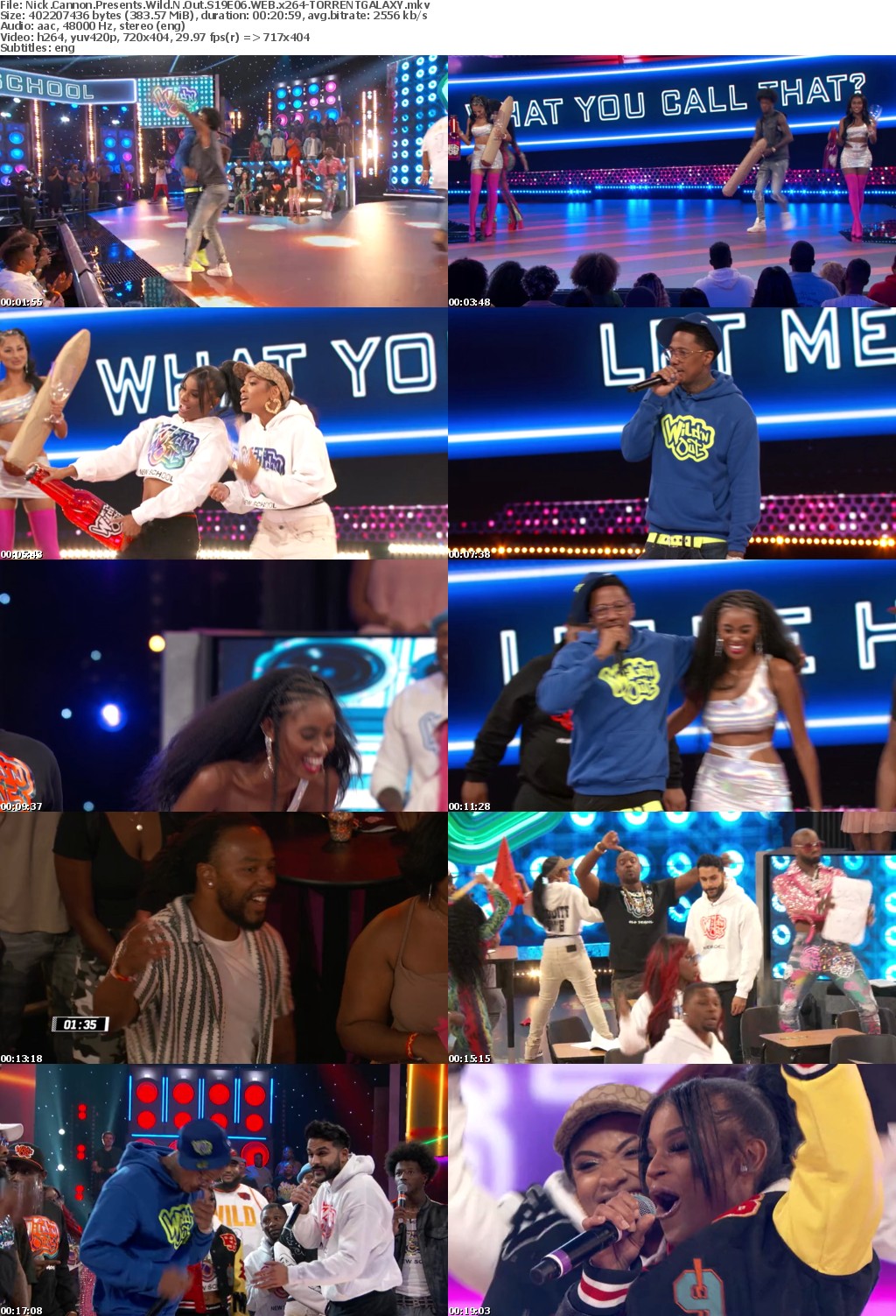 Nick Cannon Presents Wild N Out S19E06 WEB x264-GALAXY