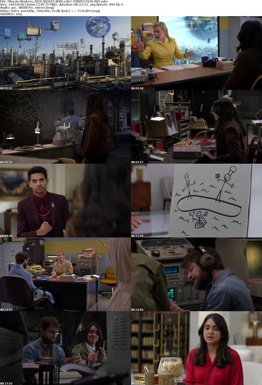 Miracle Workers 2019 S01E01 WEB x264-GALAXY