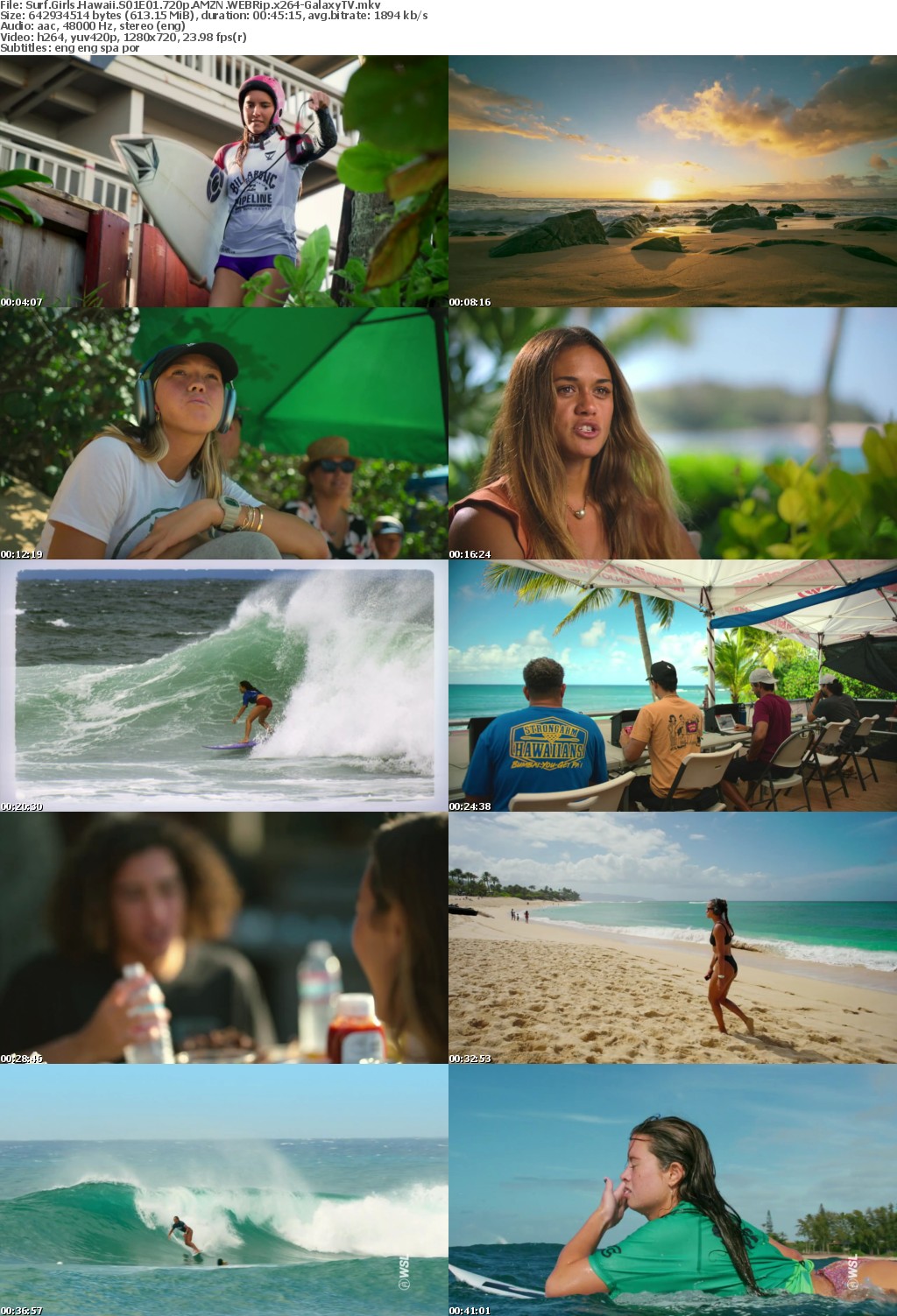 Surf Girls Hawaii S01 COMPLETE 720p AMZN WEBRip x264-GalaxyTV