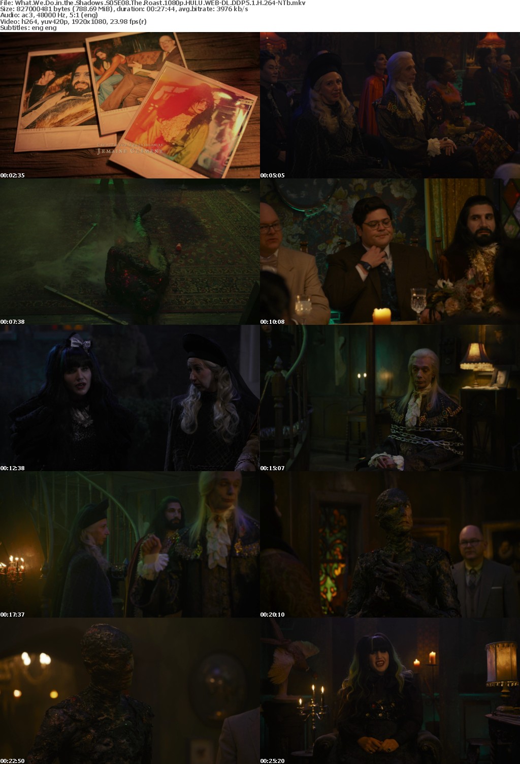 What We Do in the Shadows S05E08 The Roast 1080p HULU WEB-DL DDP5 1 H 264-NTb