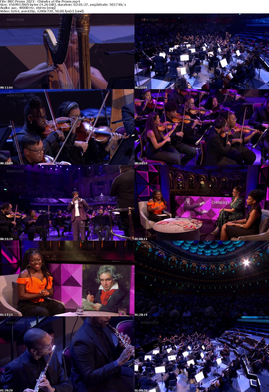 BBC Proms 2023 - Chineke at the Proms (1280x720p HD, 50fps, soft Eng subs)
