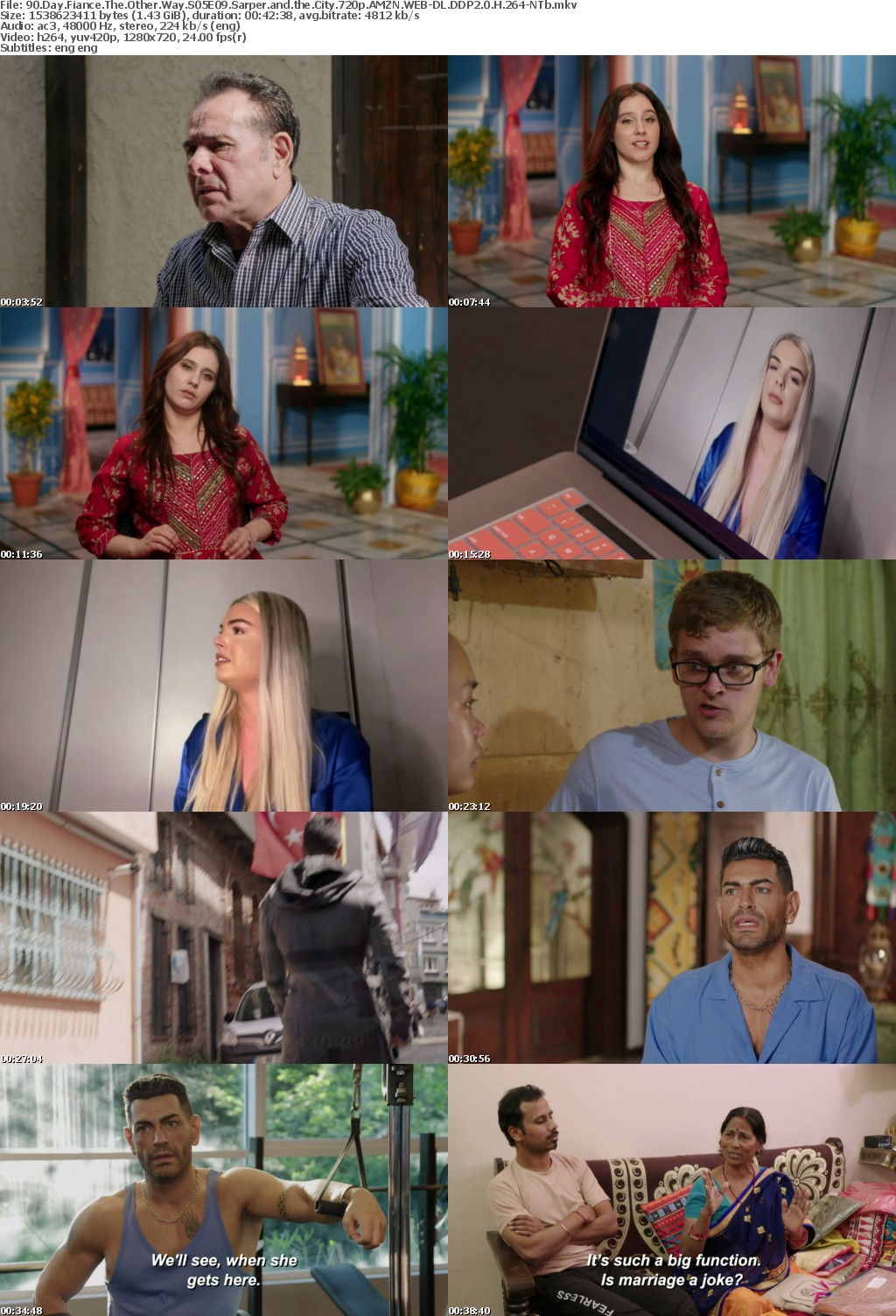 90 Day Fiance The Other Way S05E09 Sarper and the City 720p AMZN WEB-DL DDP2 0 H 264-NTb