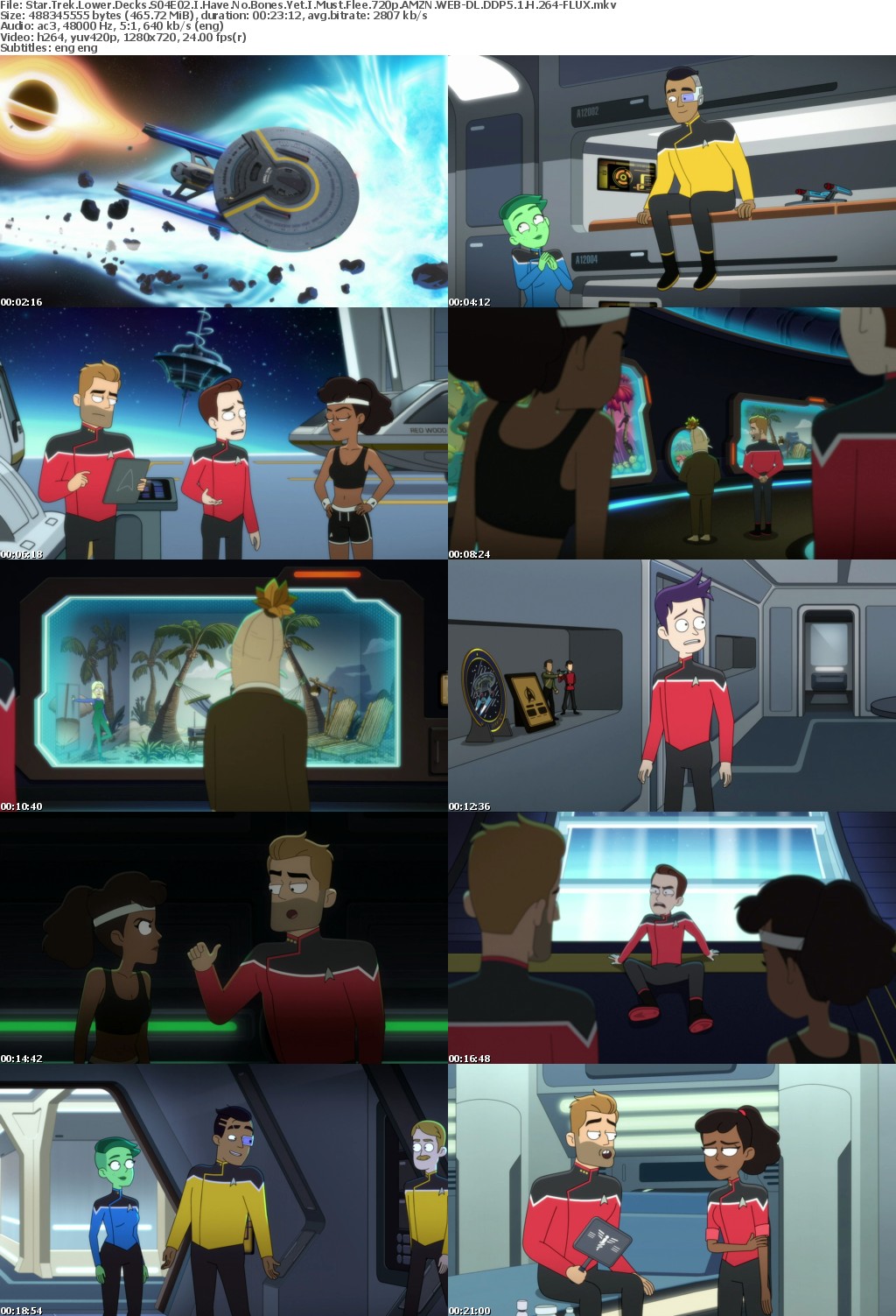 Star Trek Lower Decks S04E02 I Have No Bones Yet I Must Flee 720p AMZN WEB-DL DDP5 1 H 264-FLUX