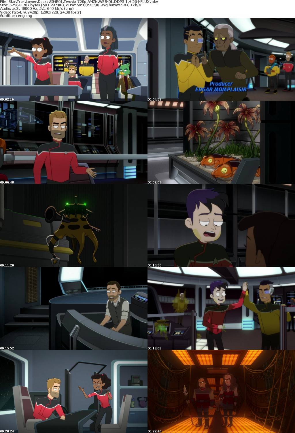 Star Trek Lower Decks S04E01 Twovix 720p AMZN WEB-DL DDP5 1 H 264-FLUX