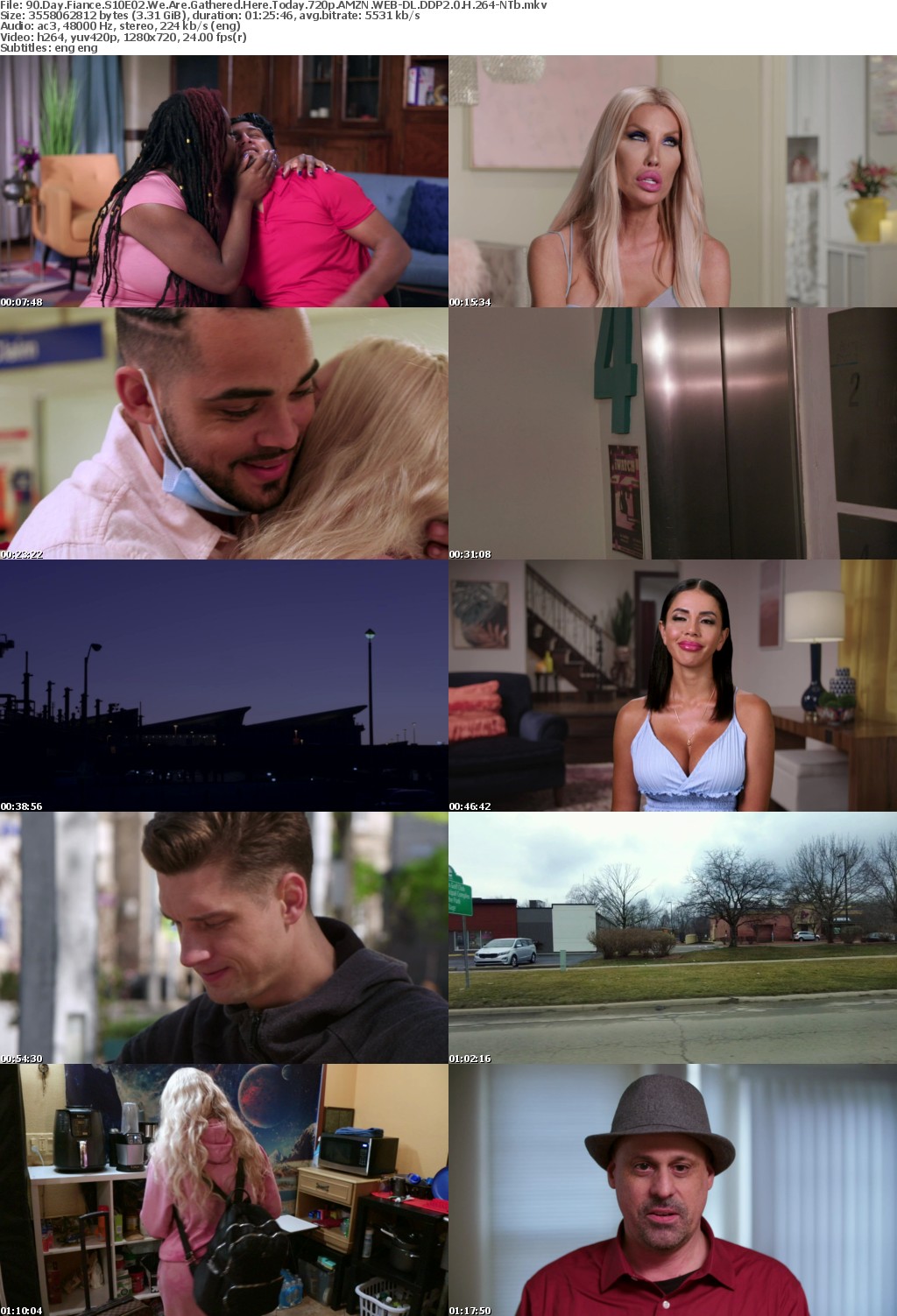 90 Day Fiance S10E02 We Are Gathered Here Today 720p AMZN WEB-DL DDP2 0 H 264-NTb