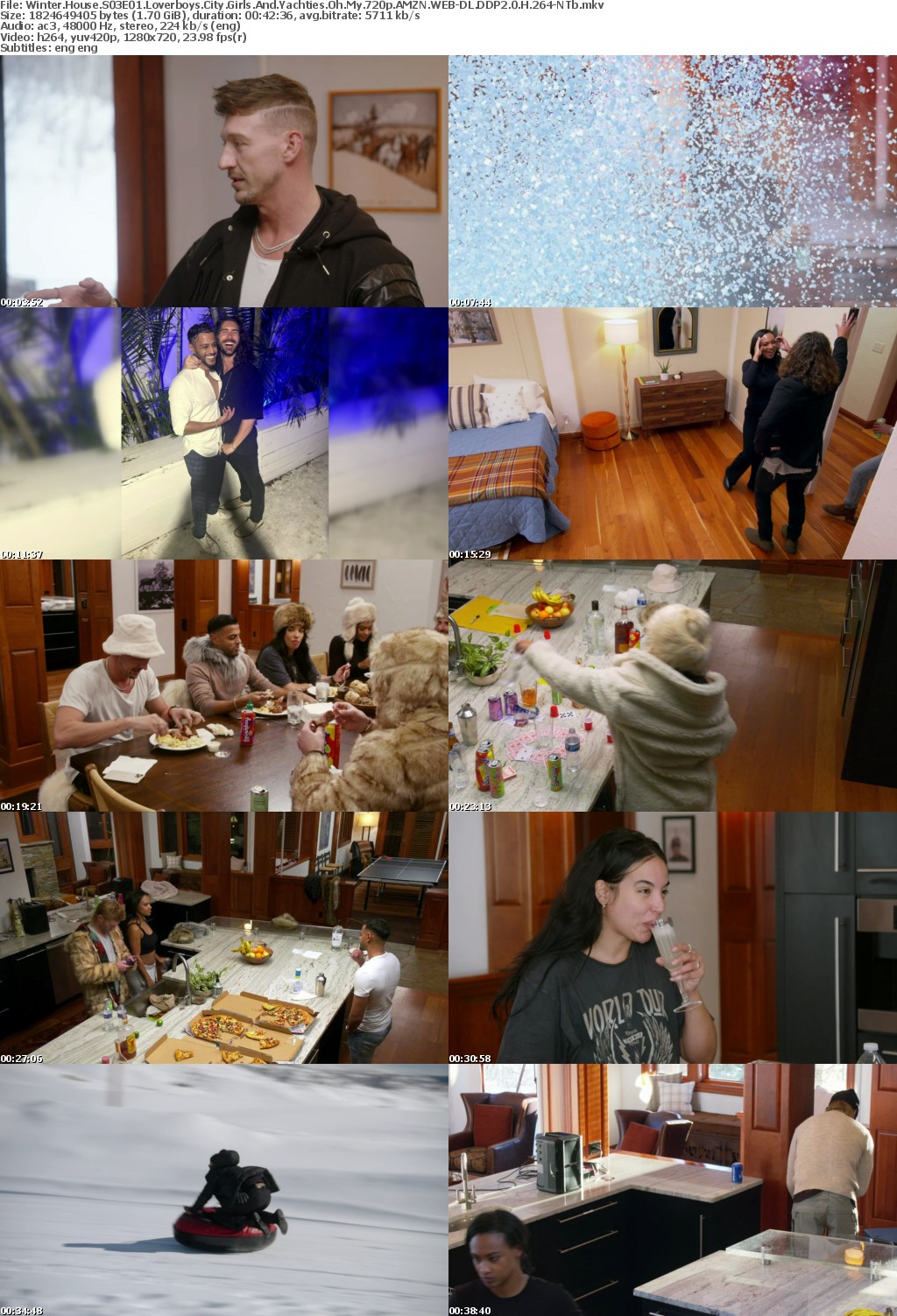 Winter House S03E01 Loverboys City Girls And Yachties Oh My 720p AMZN WEB-DL DDP2 0 H 264-NTb