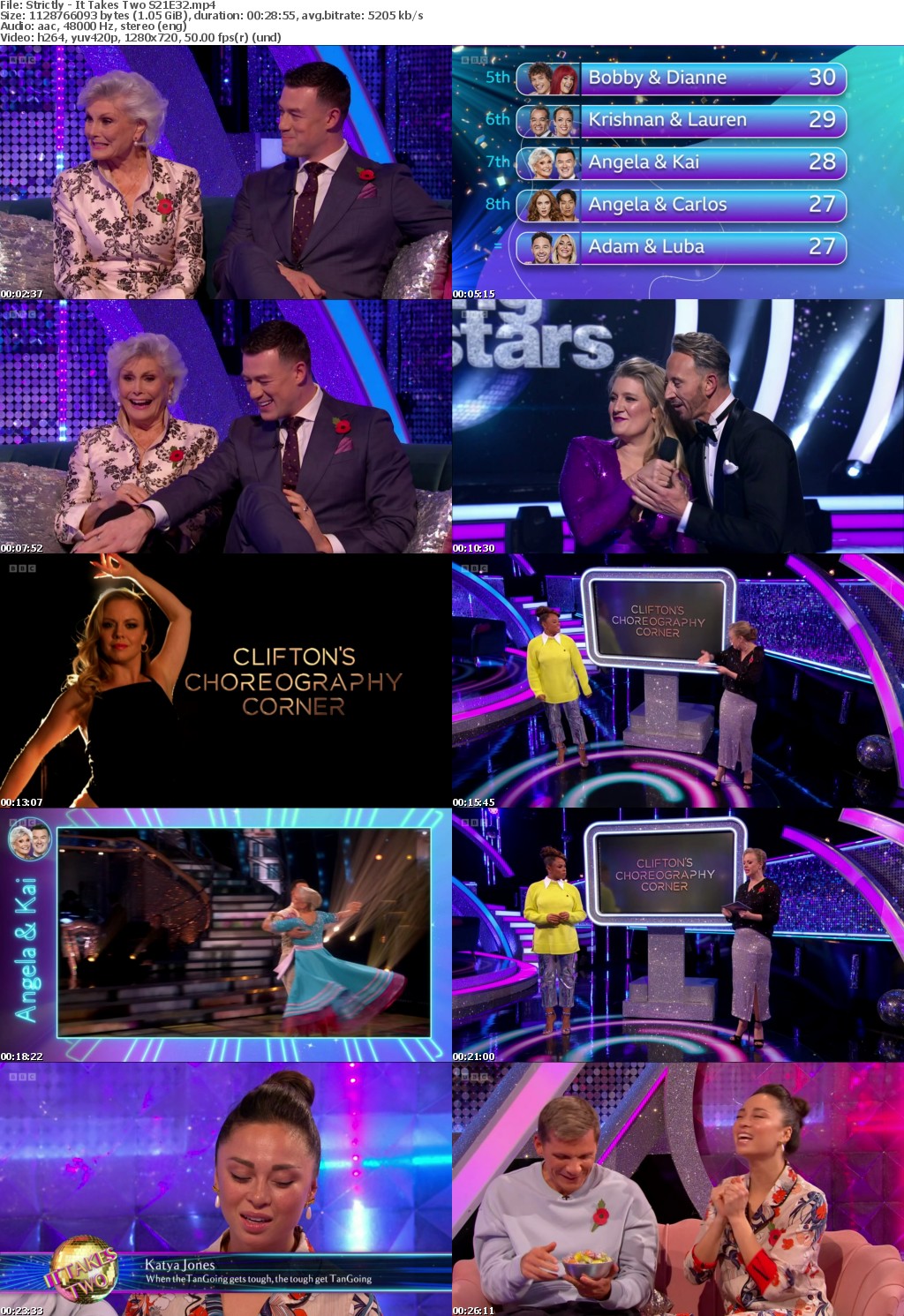 Strictly - It Takes Two S21E32 (1280x720p HD, 50fps, soft Eng subs)