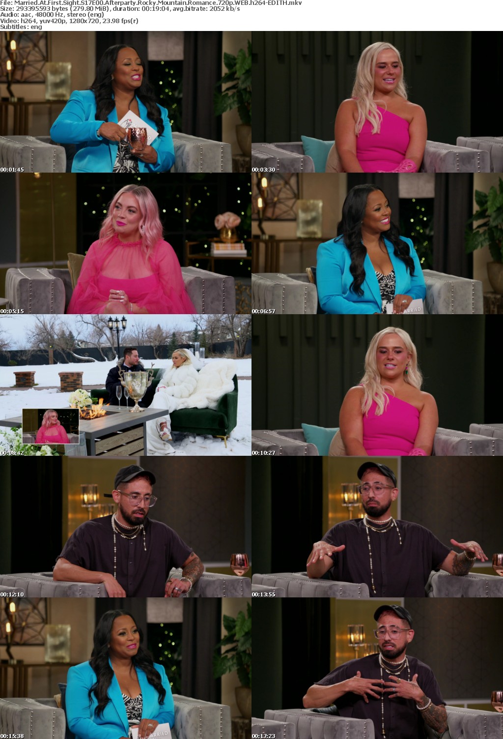 Married At First Sight S17E00 Afterparty Rocky Mountain Romance 720p WEB h264-EDITH