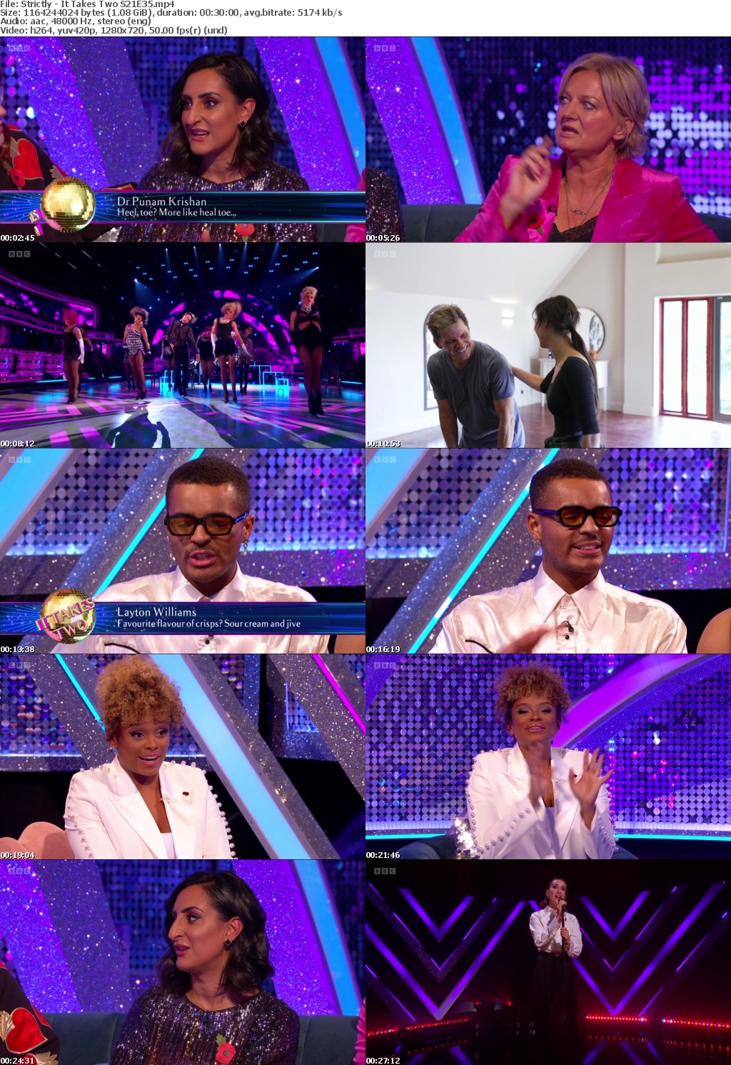 Strictly - It Takes Two S21E35 (1280x720p HD, 50fps, soft Eng subs)