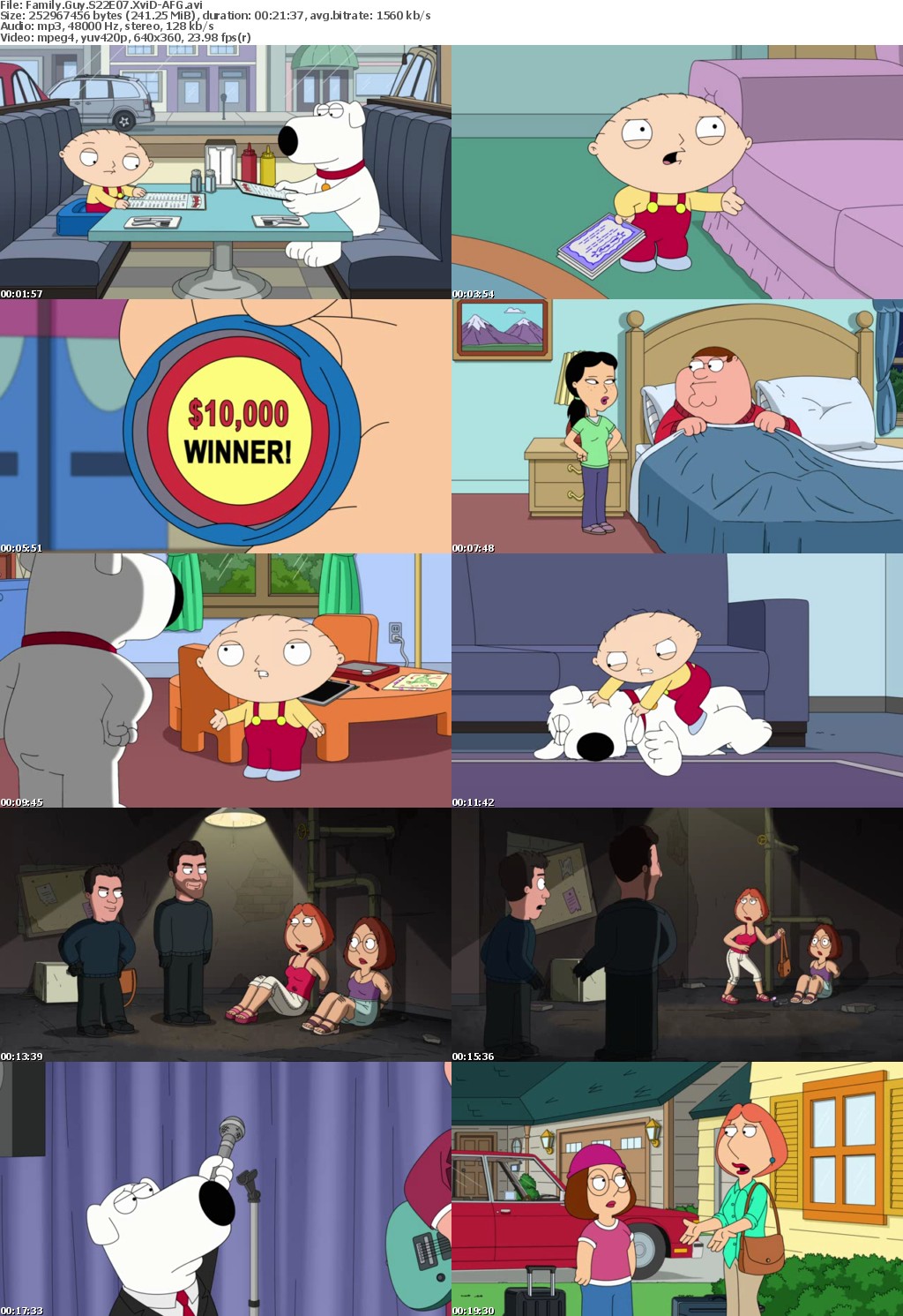 Family Guy S22E07 XviD-AFG