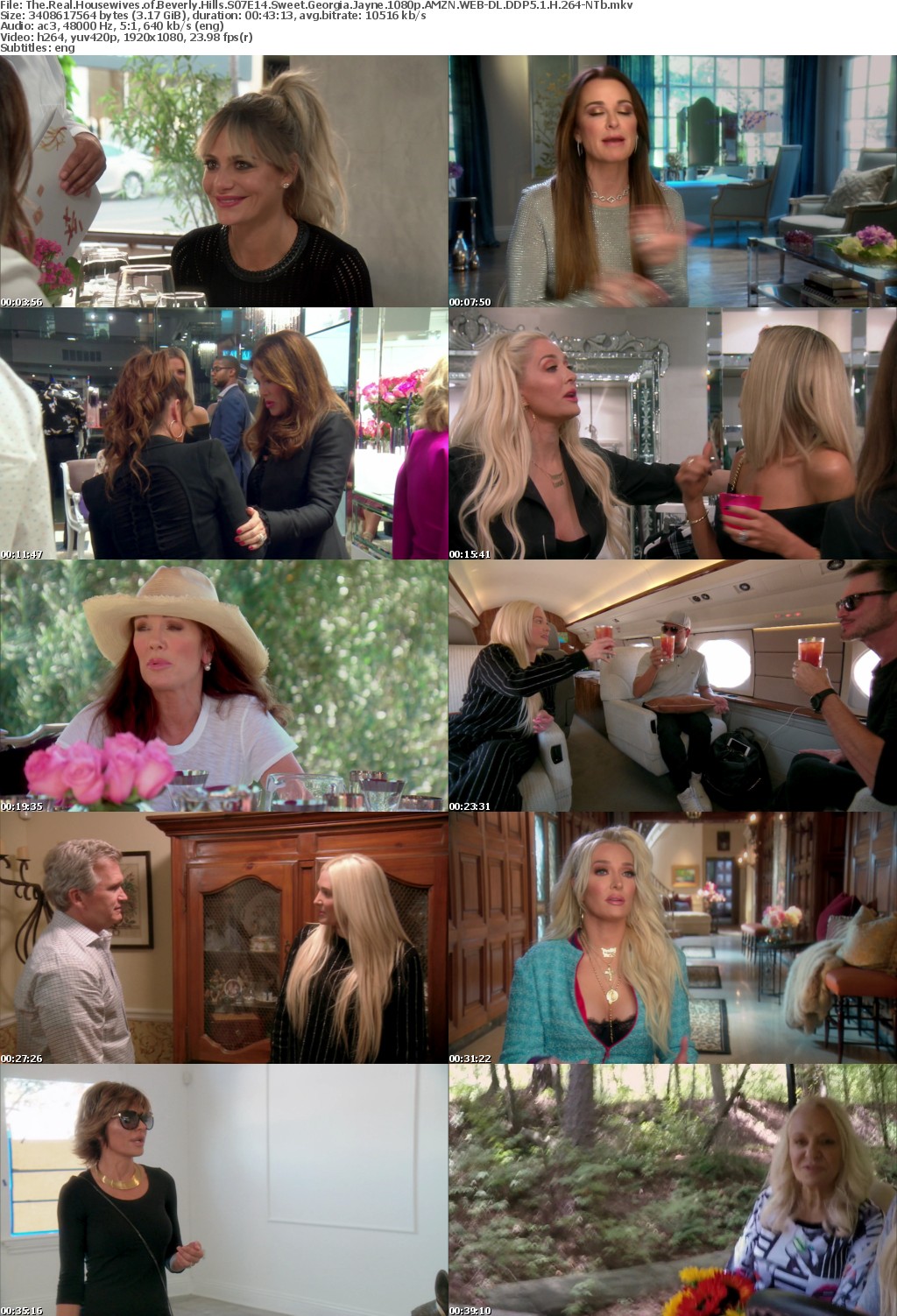 The Real Housewives of Beverly Hills S07E14 Sweet Georgia Jayne 1080p AMZN WEB-DL DDP5 1 H 264-NTb
