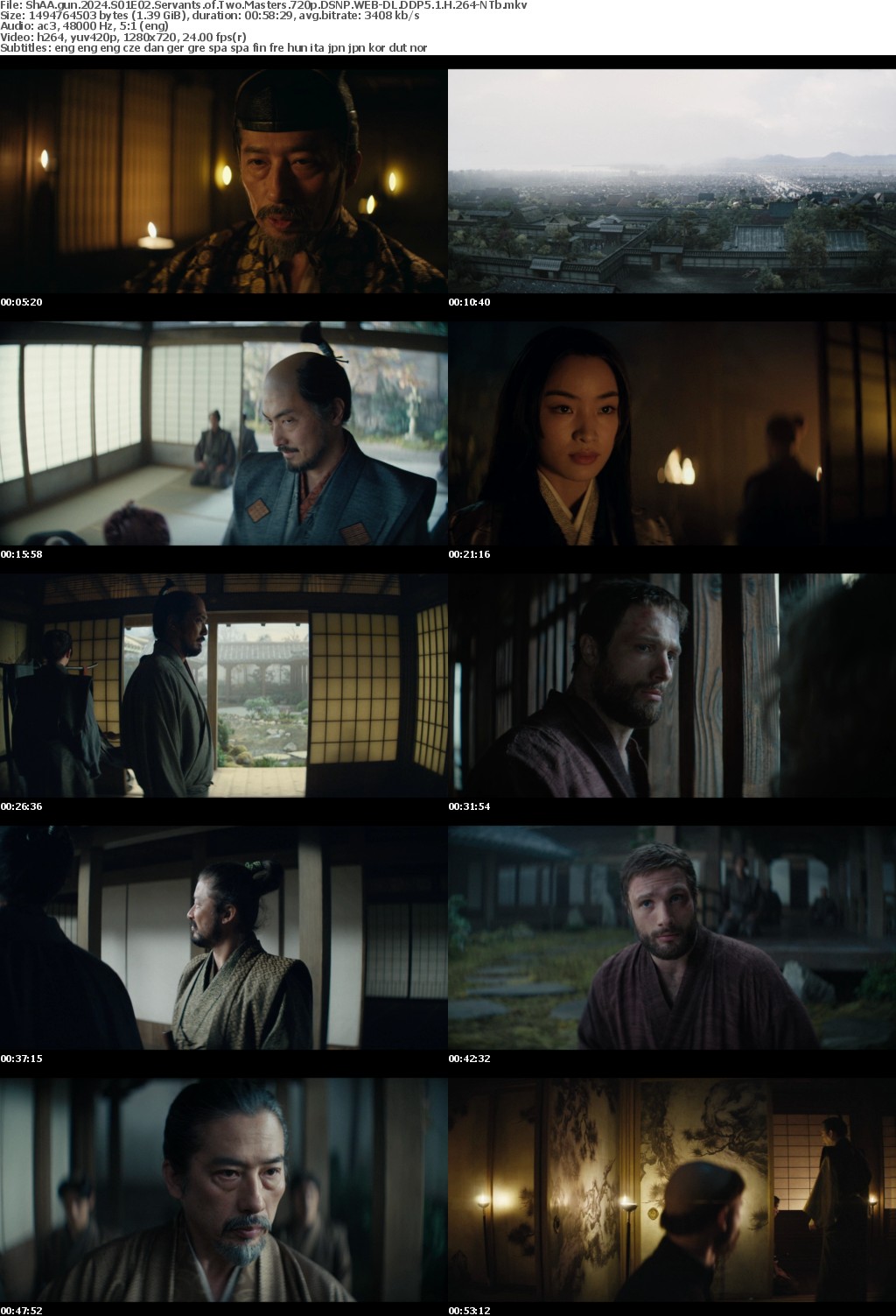 ShAA gun 2024 S01E02 Servants of Two Masters 720p DSNP WEB-DL DDP5 1 H 264-NTb