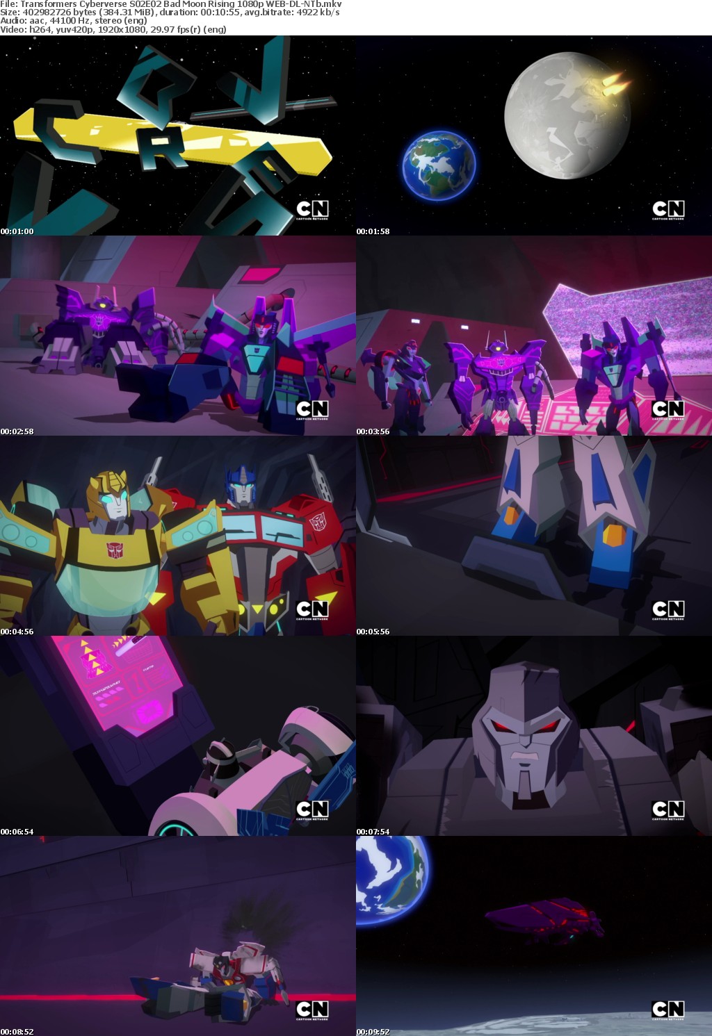 Transformers Cyberverse S02E02 Bad Moon Rising 1080p WEB-DL-NTb