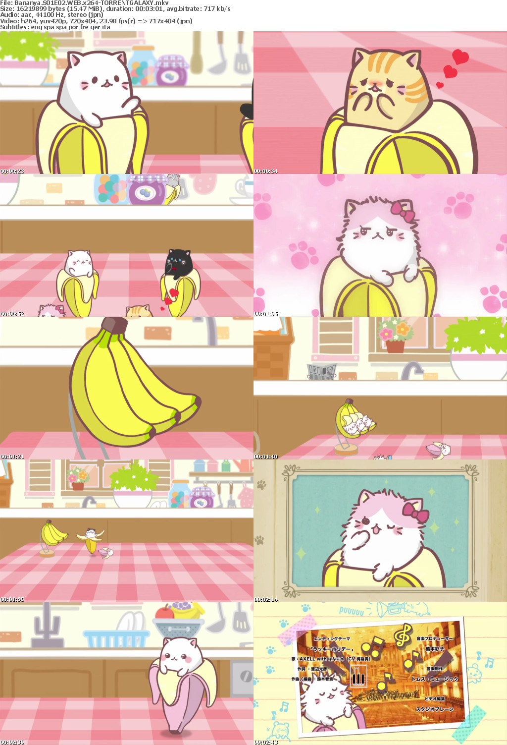 Bananya S01E02 WEB x264-GALAXY