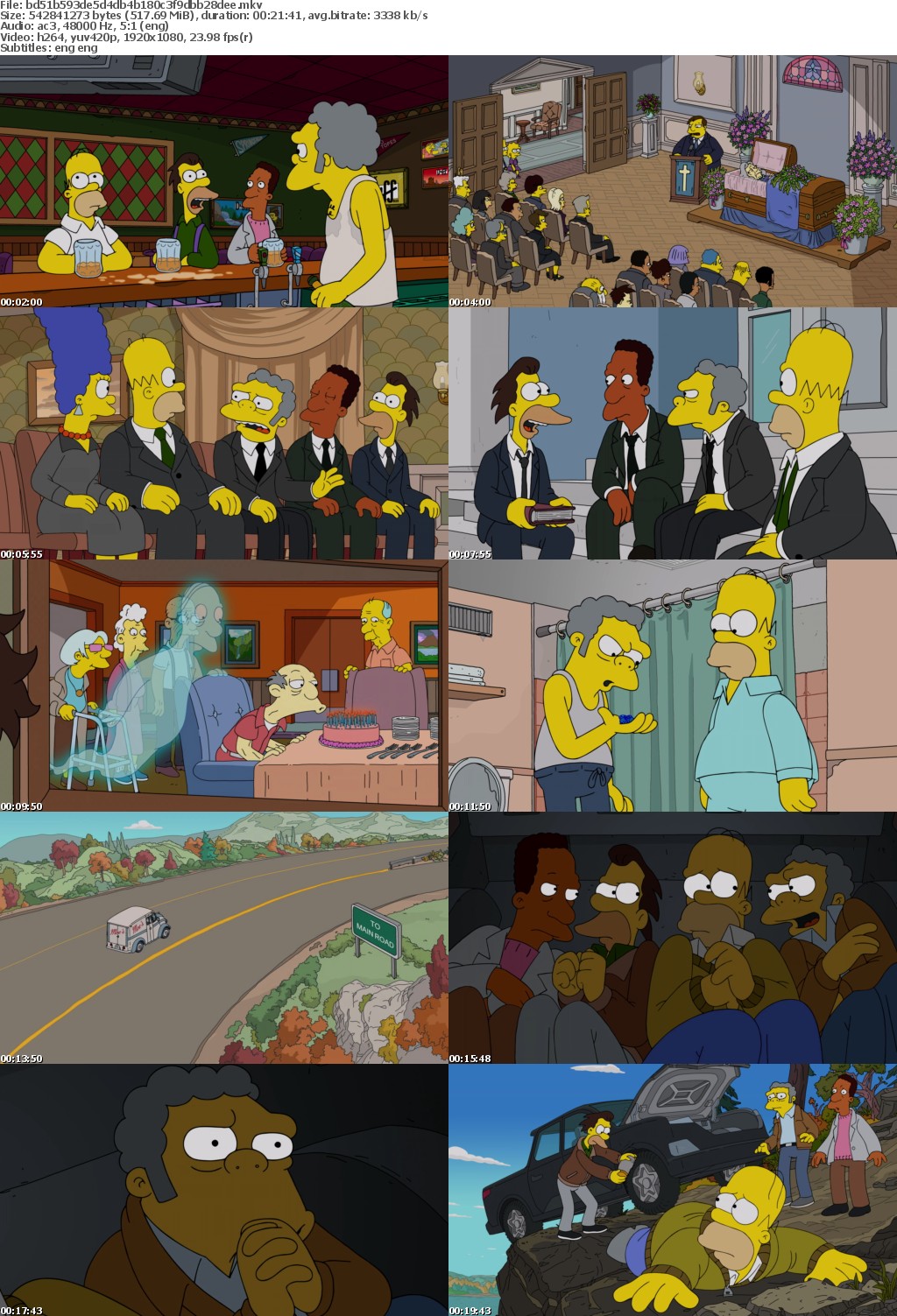 The Simpsons S35E15 Cremains of the Day 1080p HULU WEB-DL DDP5 1 H 264-NTb