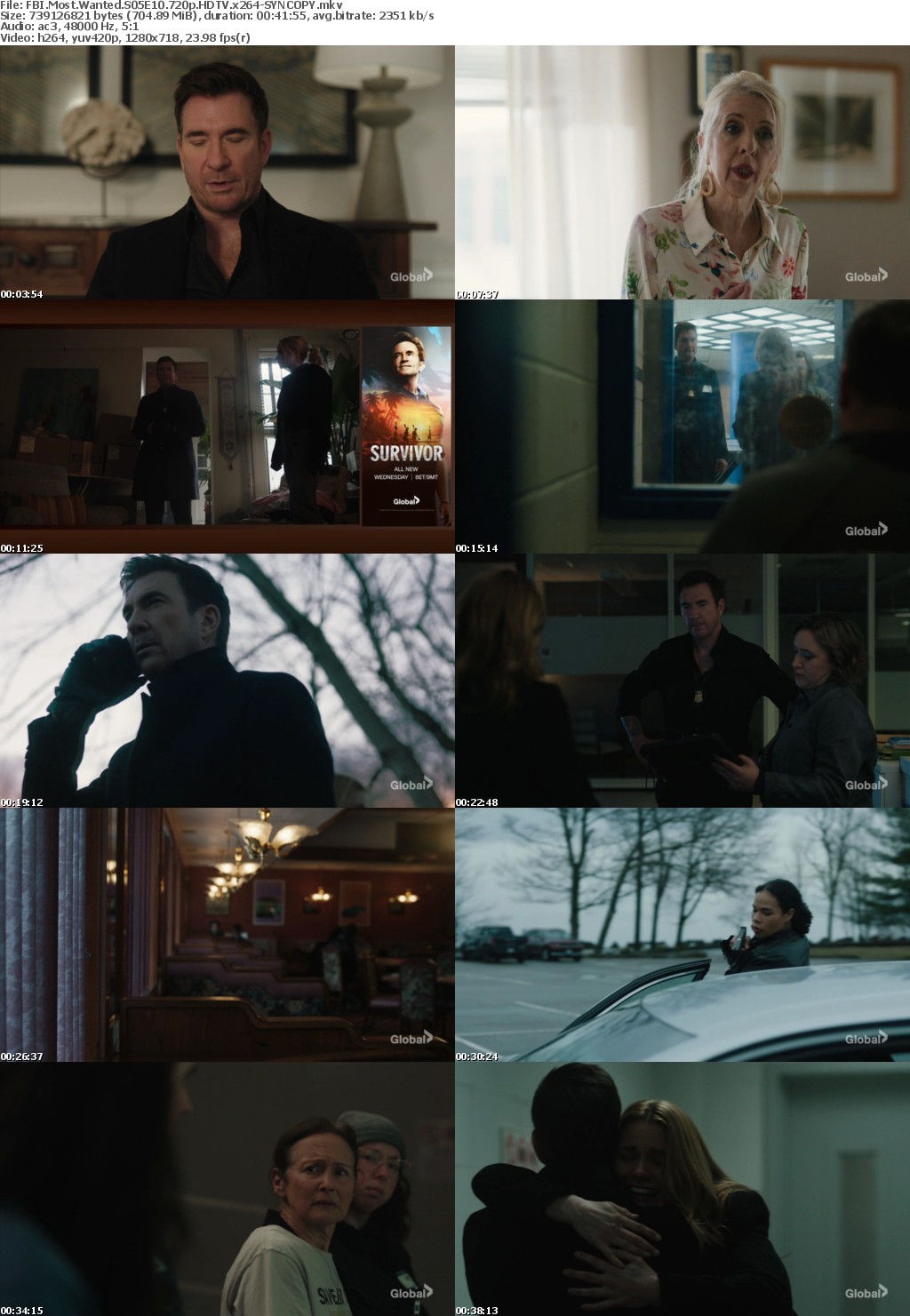 FBI Most Wanted S05E10 720p HDTV x264-SYNCOPY