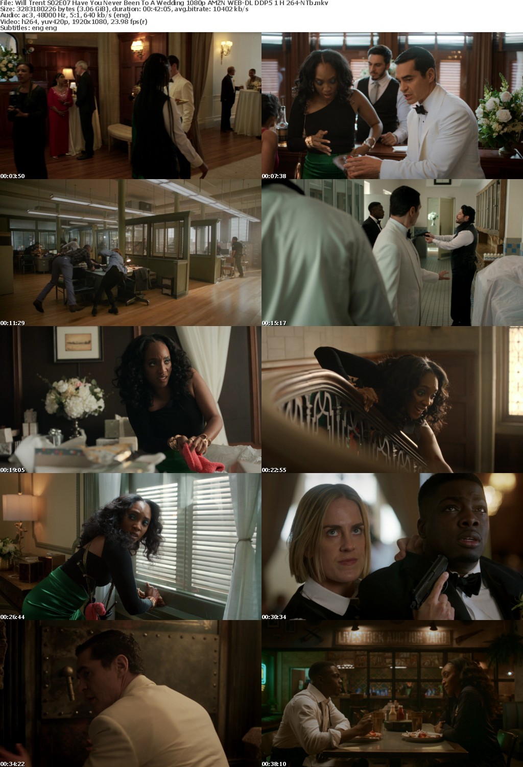 Will Trent S02E07 Have You Never Been To A Wedding 1080p AMZN WEB-DL DDP5 1 H 264-NTb
