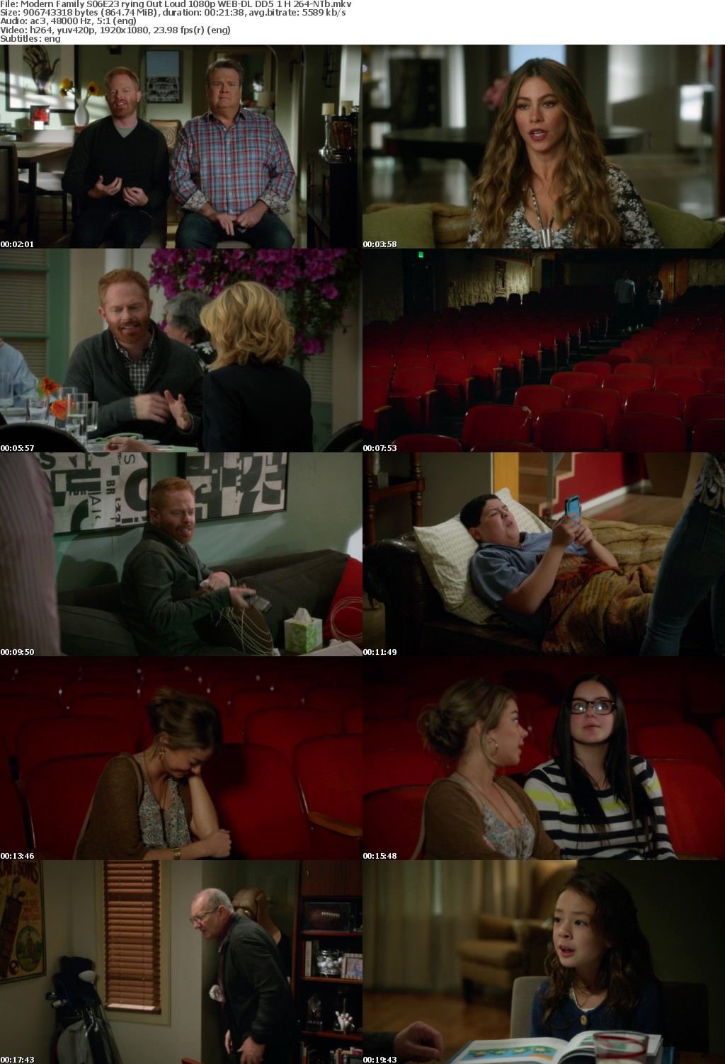 Modern Family S06E23 rying Out Loud 1080p WEB-DL DD5 1 H 264-NTb